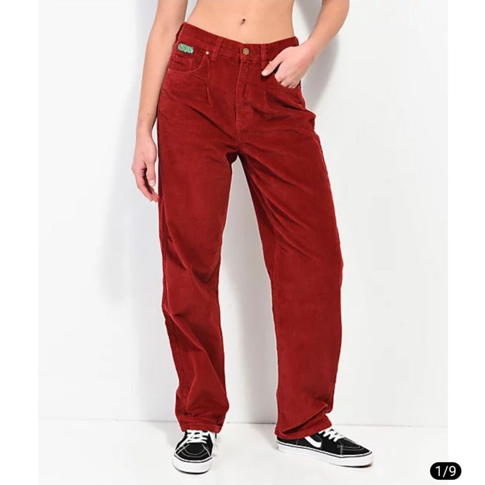 Empyre Red Corduroy Pants